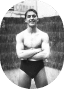 GEORGES CARPENTIER boxeur iconique et pratiquant le rugby au SCUF en 1919