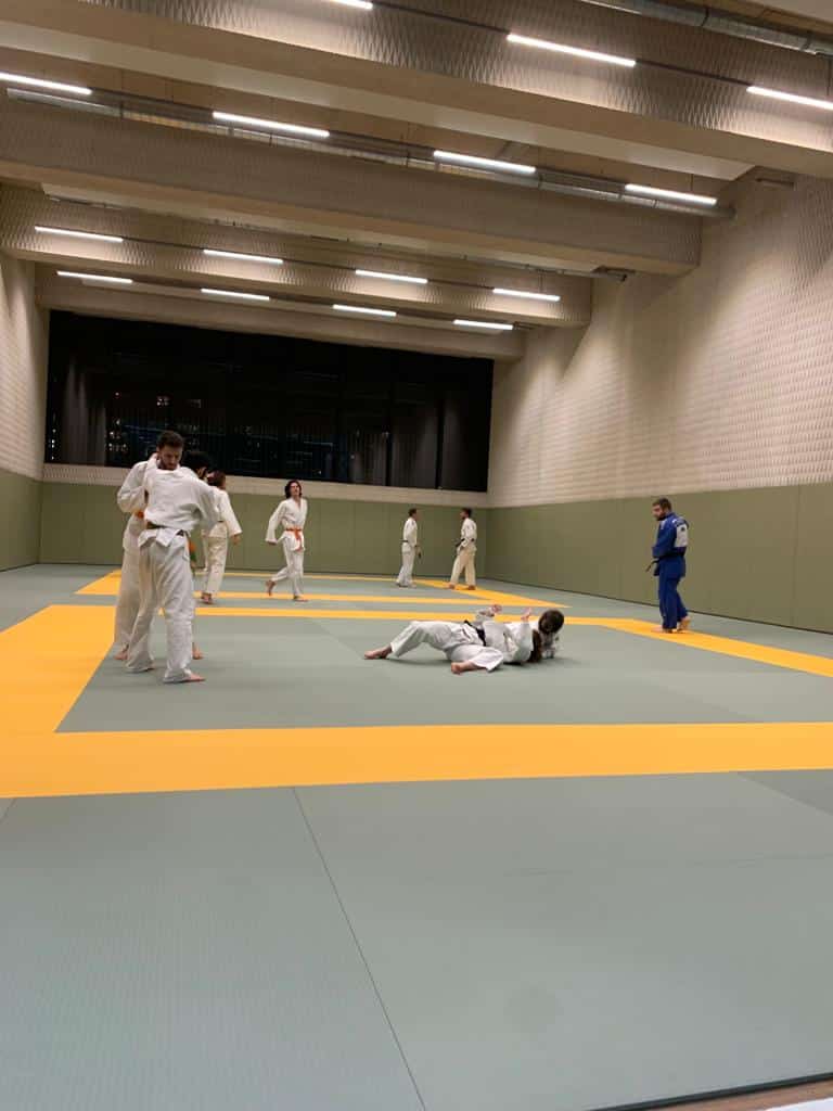 Cours de Judo au gymnase Lippmann 75017