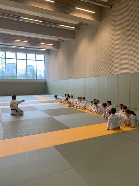 Judo enfants au Gymnase A. Lippmann paris 17eme