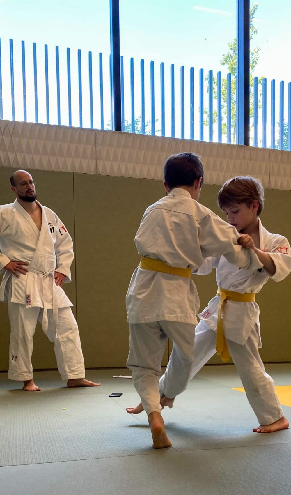 Entrainement enfants Judo paris 17 ème