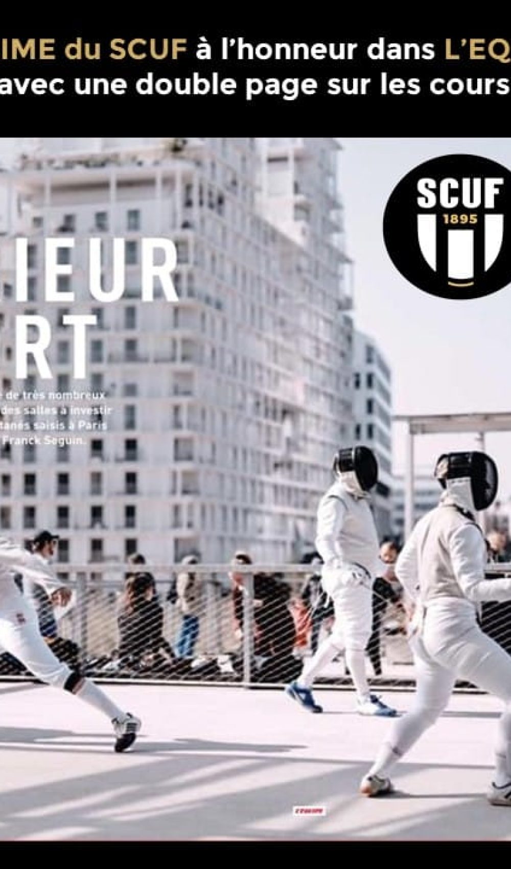 Escrime SCUF Equipe Magazine